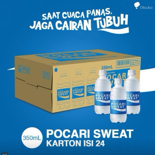 

pocari sweat botol 1 dus isi 24 350ml