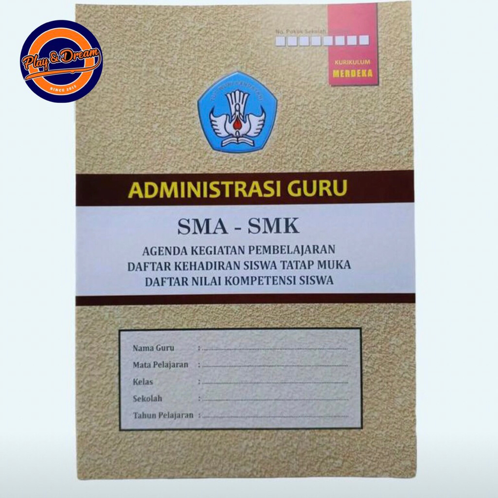 Buku Administrasi Guru Kurikulum Merdeka