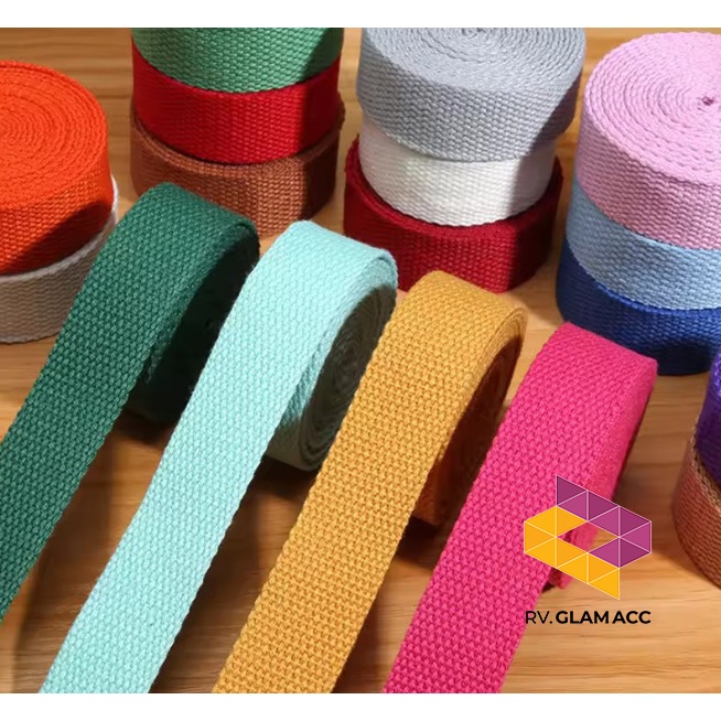 Webbing KATUN 3,8 CM PER METER - Tali Webbing 38 MM