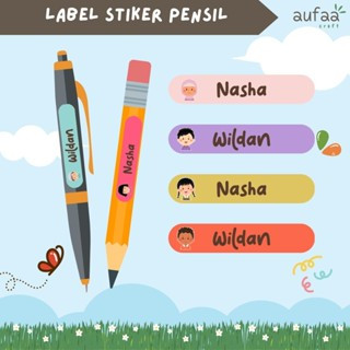 

[isi 50] Stiker Pensil | Stiker Alat Tulis