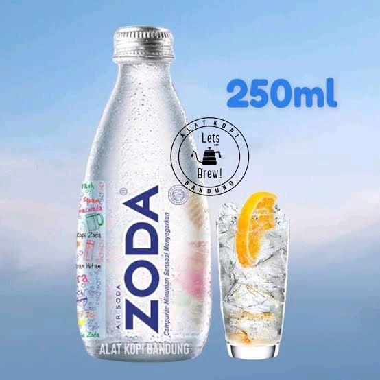 

Zoda air soda botol 250ml 1karton isi 24pcs