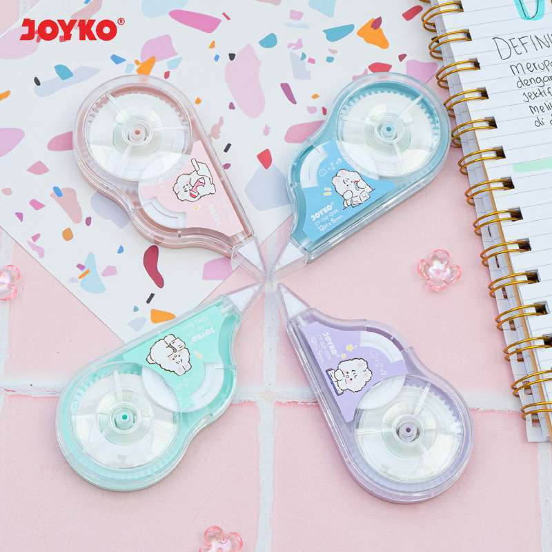 

Pita Koreksi Correction Tape Joyko CT-522-GTM Good Time (1 box 12 Pcs)