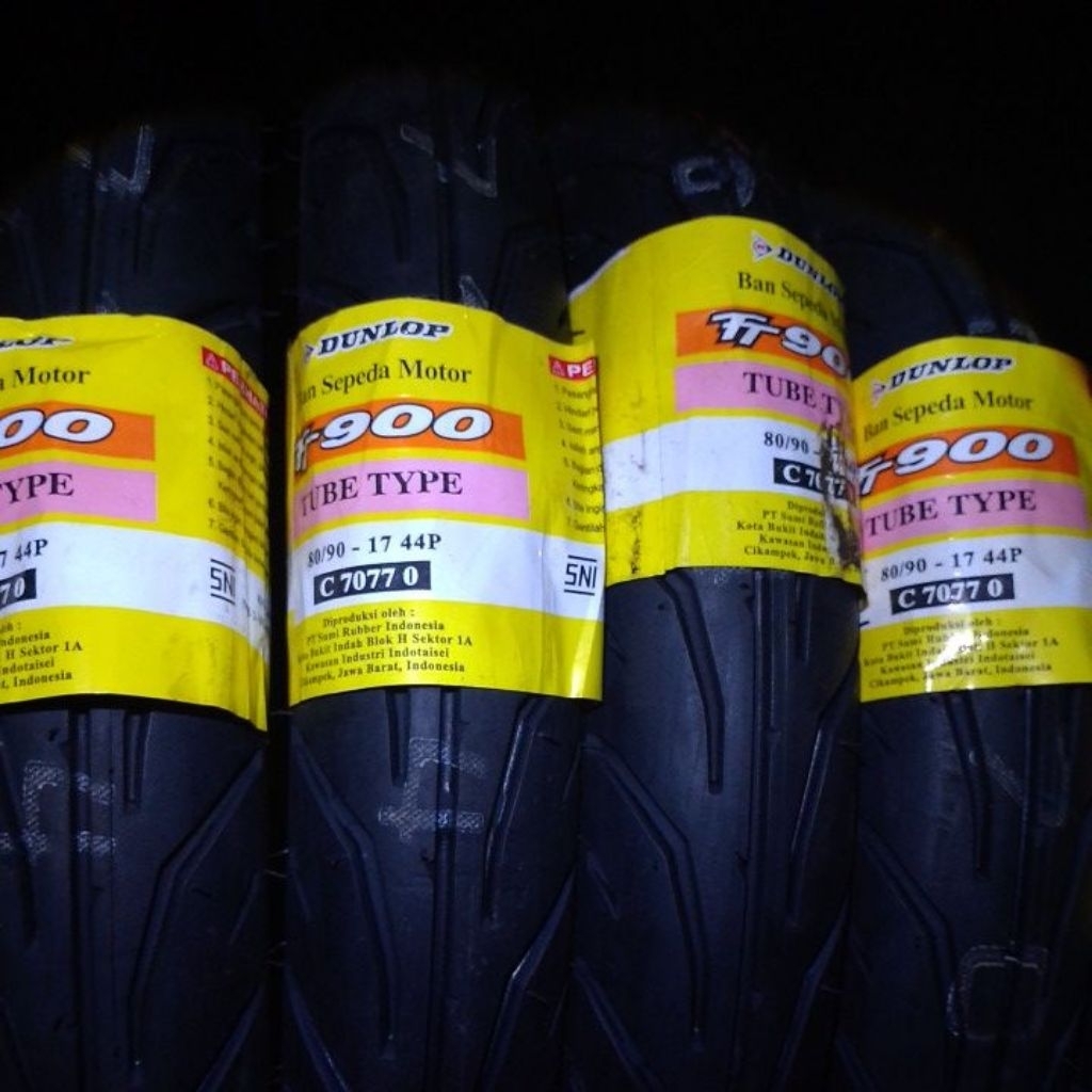 ban luar Dunlop tubetype 80/90-17 TT900