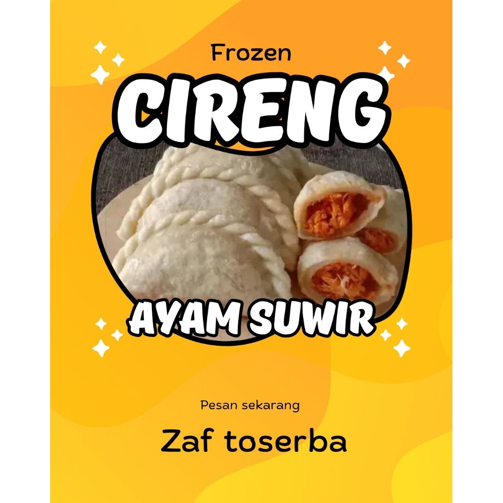 

cireng ayam suwir pedas isi 20pcs