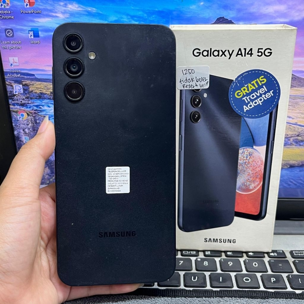 Samsung A14 5G 6/128GB Second Ori Baca deskripsi