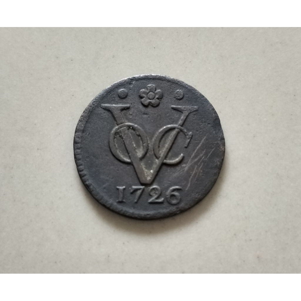 Uang Koin VOC Tahun 1726