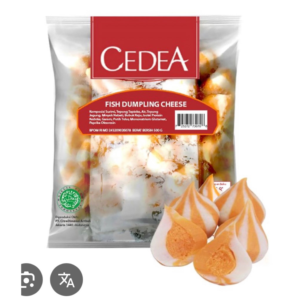 

Cedea Dumpling Keju 400gr