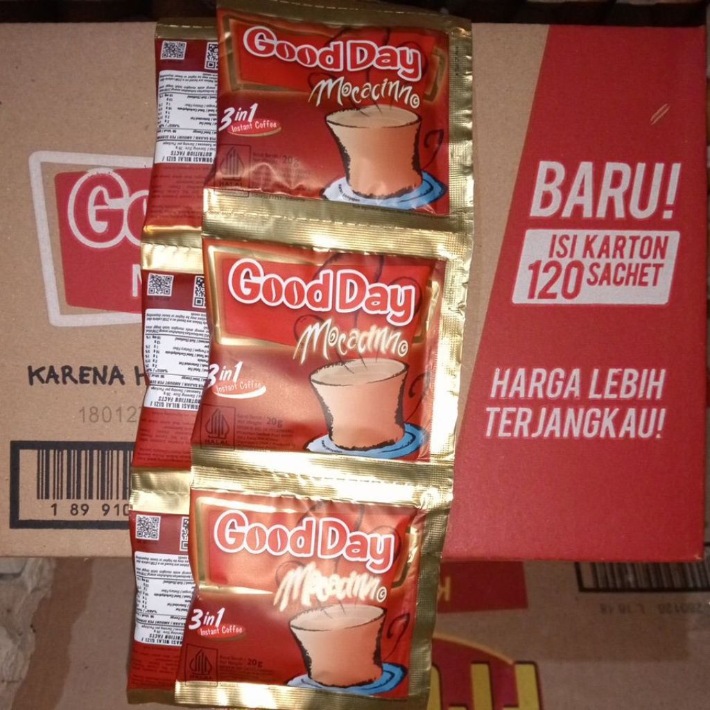 

Kopi Gooday 1Renteng 20g 10pcs