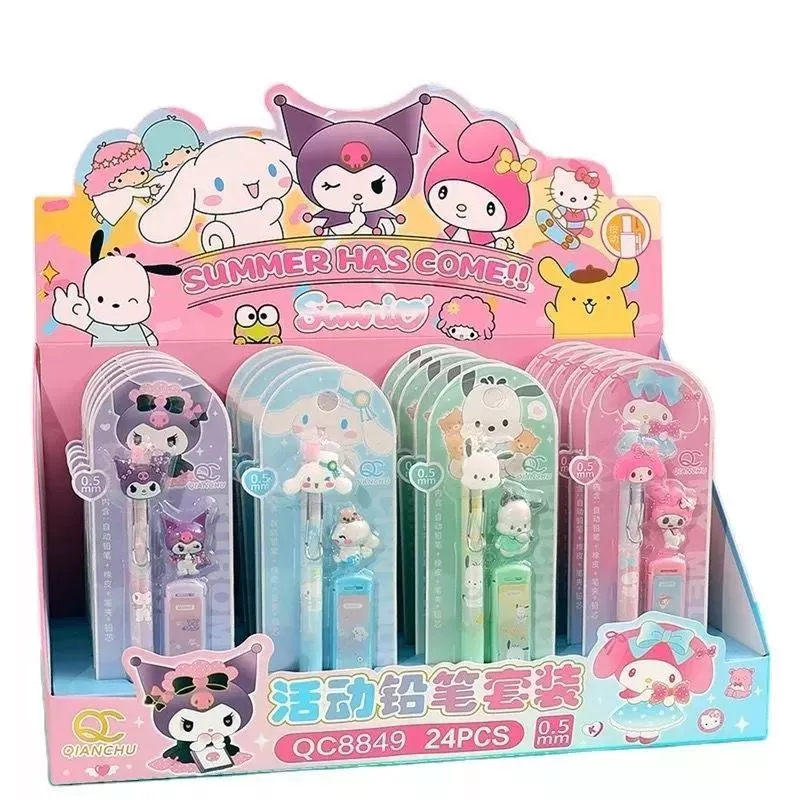 

PENSIL MEKANIK SANRIO FREE REFILL DAN PENGHAPUS KARAKTER
