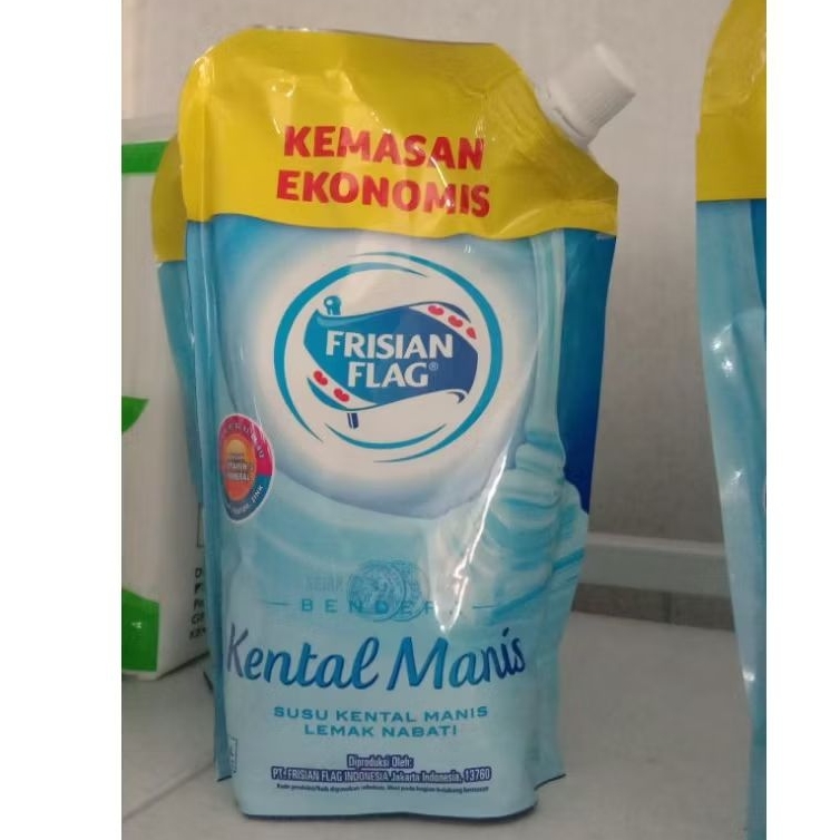 

FRISIAN FLAG BENDERA SUSU KENTAL MANIS PUTIH POUCH 545gr