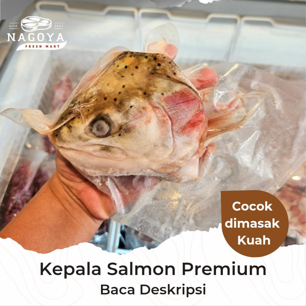 

Kepala Salmon Premium - Kuah | Salmon