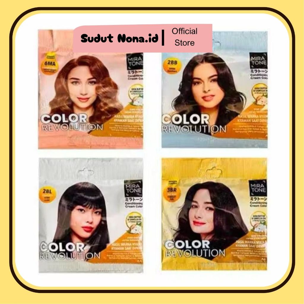 MIRATONE Color Revolution || Semir rambut Miratone