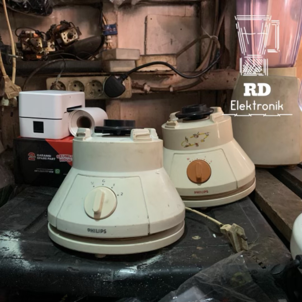 Mesin blender philips HR 2815 A/B 2810 second original holland