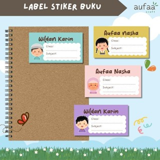 

[isi 20] Label Stiker Buku | Stiker Buku Custom