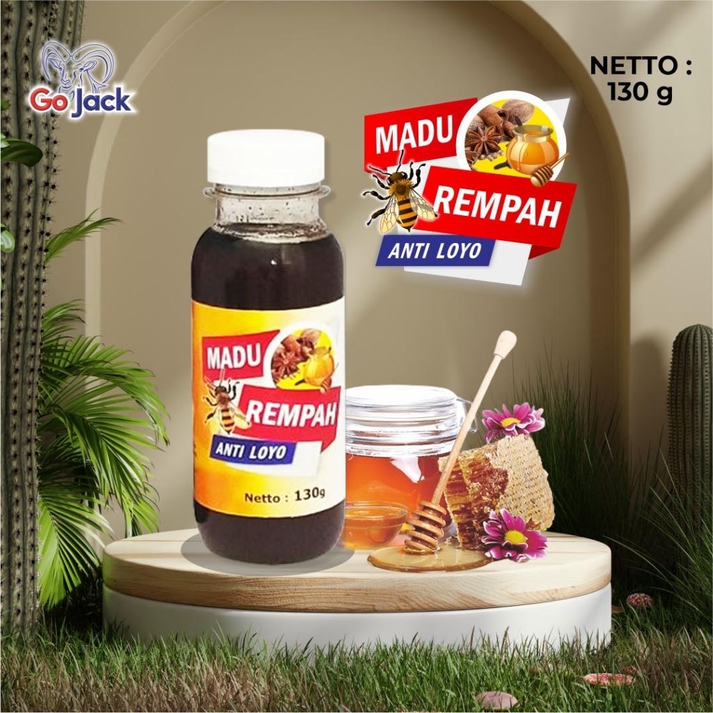 

Madu Rempah Go Jack 130g Diet anti loyo dan stamina greng