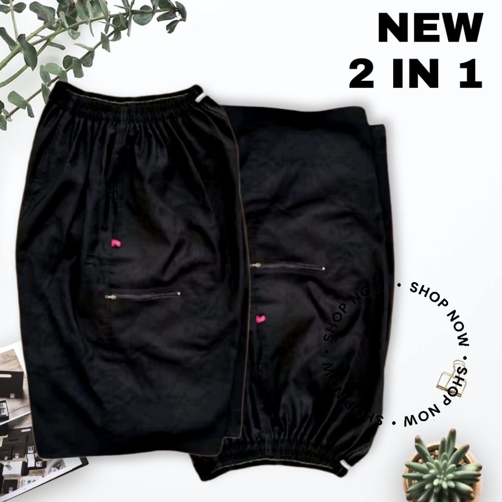 PAKET HEMAT 2 IN 1BORD SHORT CARGO - CLANA PENDEK PRIA - CLANA KARGO PRIA POPULER - CLANA PENDEK PRI