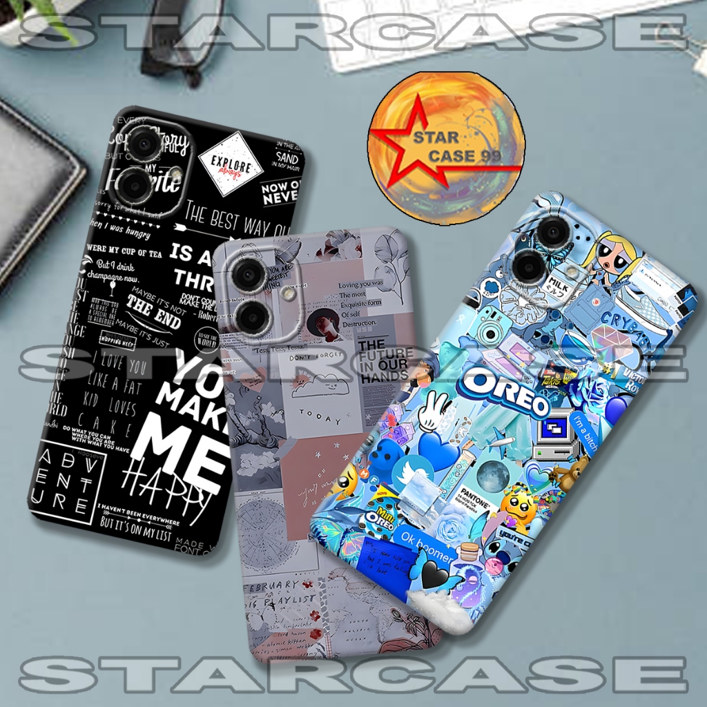 Softcase karet samsung a07/S9/Motif aeshtetic/casing samsung a07/case hp samsung a07