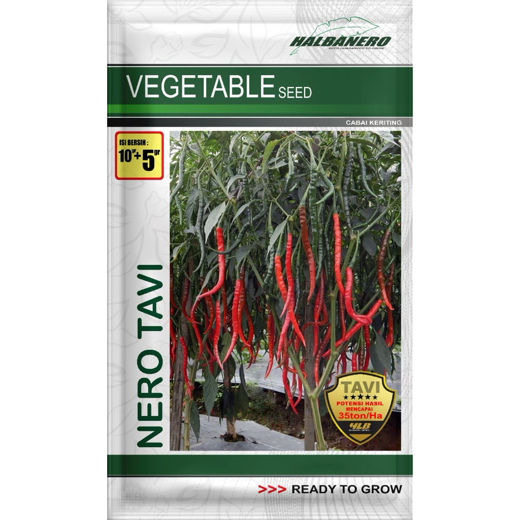 

CABAI KERITING NERO TAVI HALBANERO TAHAN VIRUS