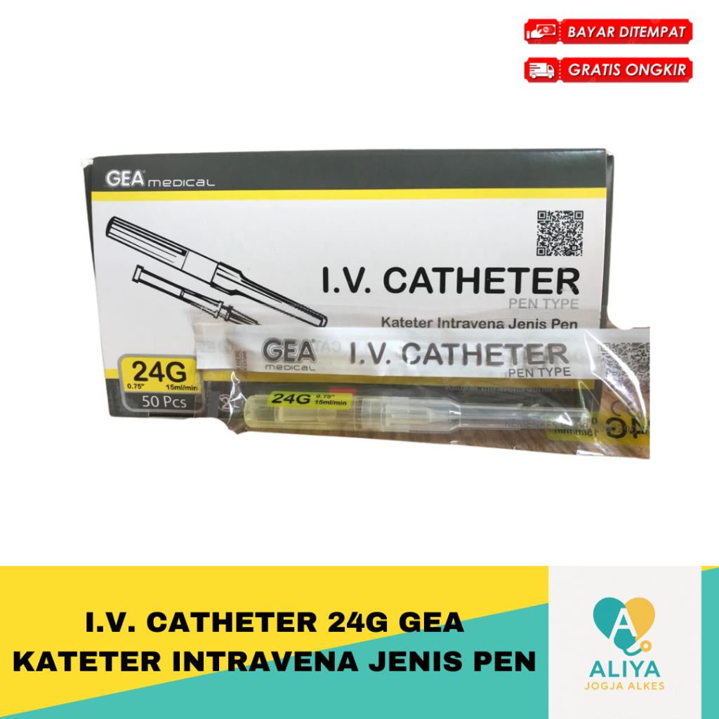 IV cath pen 24g IV Cath Penlike 24G GEA ecer