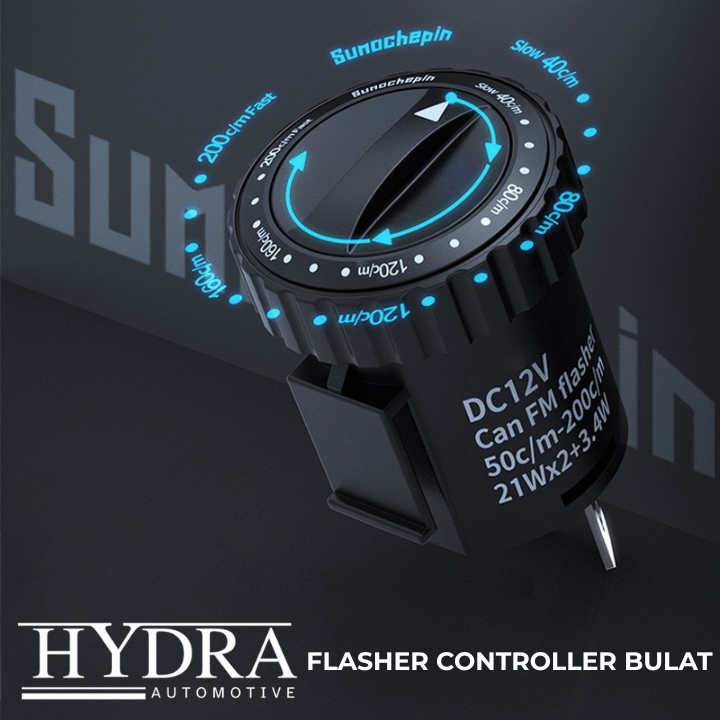 FLASHER SEN SEIN MOTOR STELAN CEPAT LAMBAT MODEL BULAT FLASER SEIN MOTOR ADJUSTABLEW