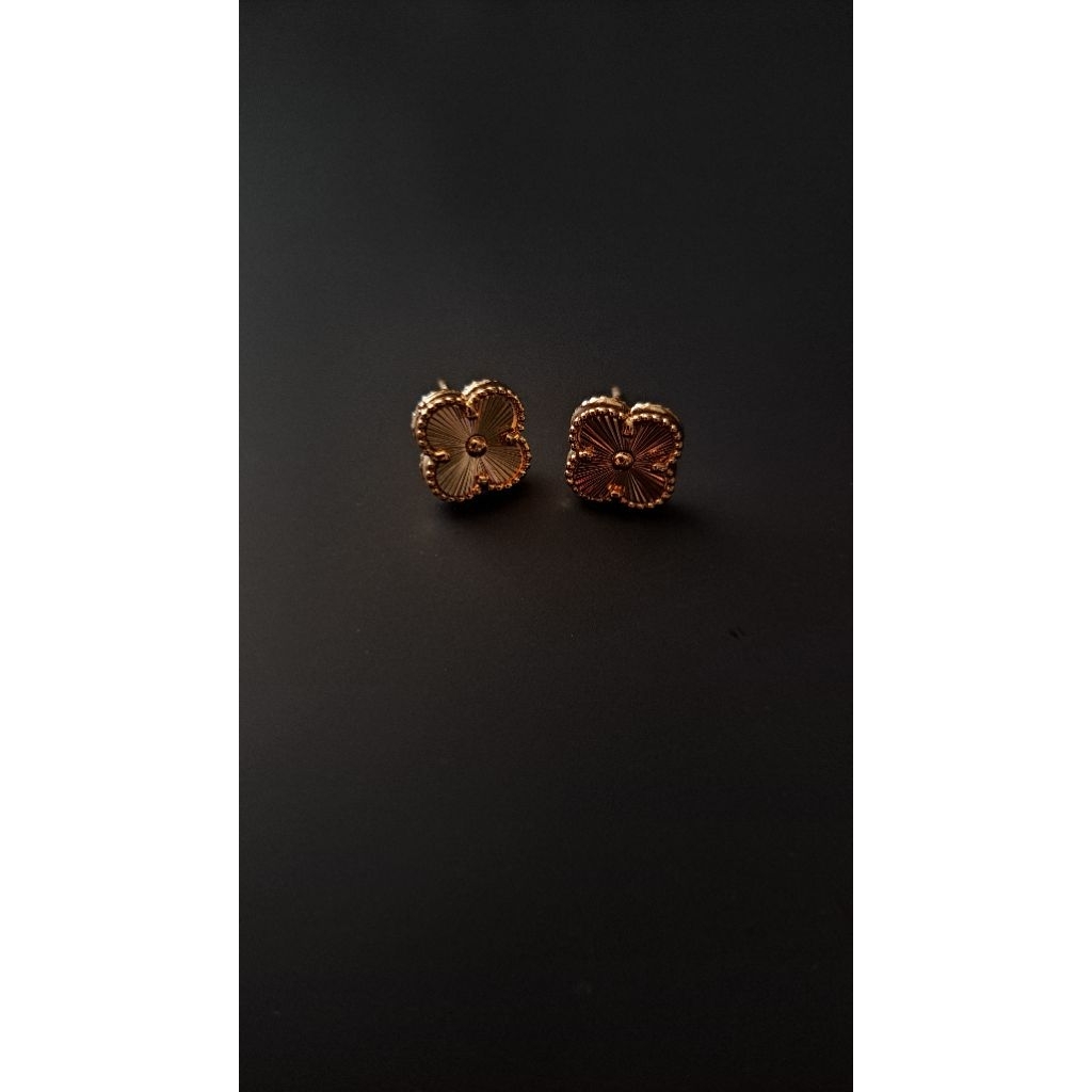 Beebowribbon- Anting Clover Dewasa anting dewasa anting xuping lapis emas