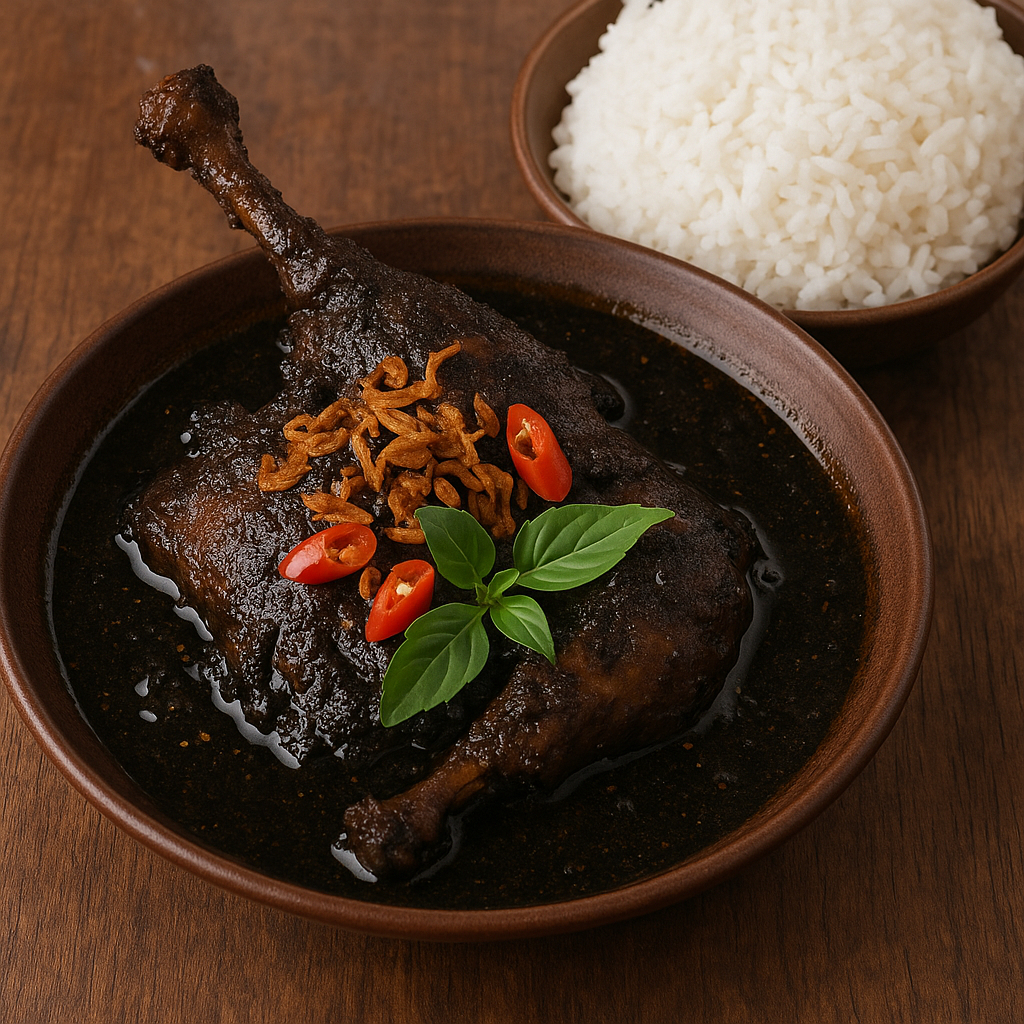 

Dapoe Bumbu Hitam Bebek Khas Madura