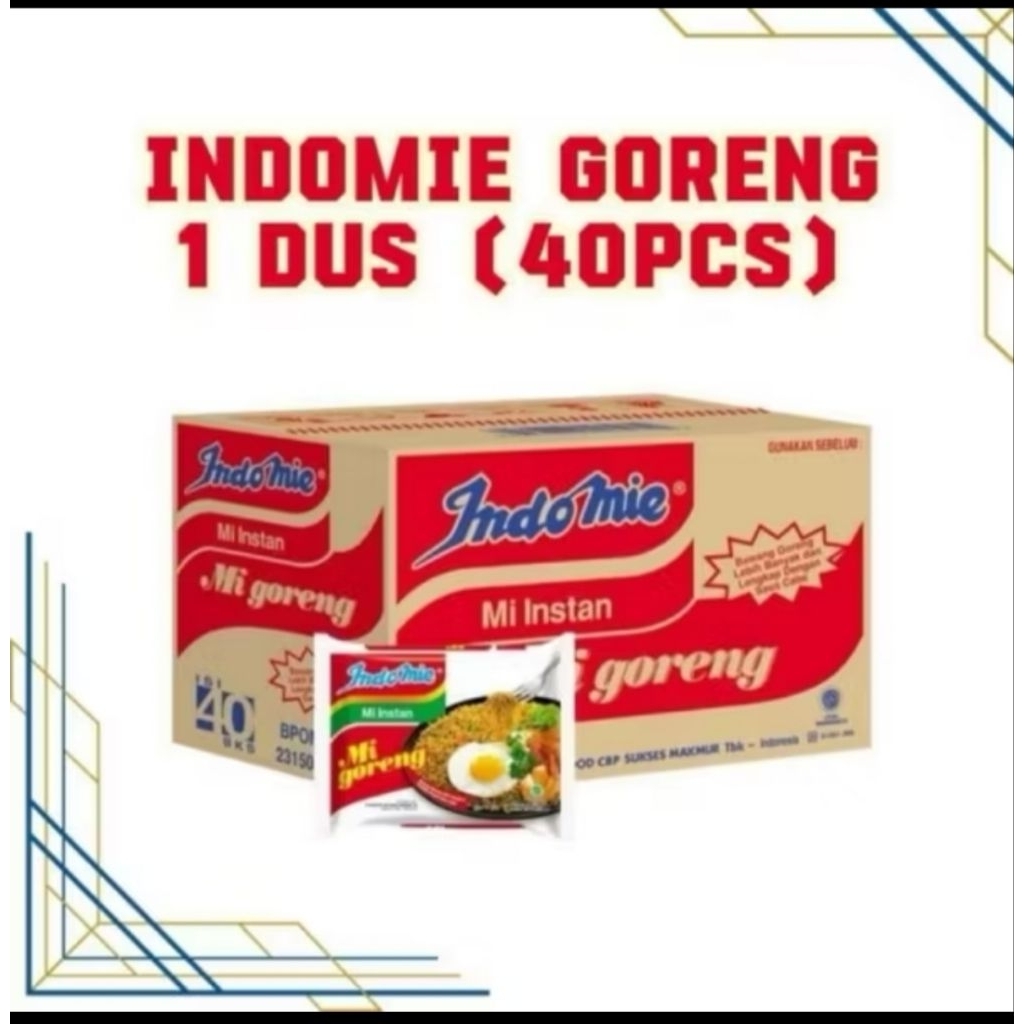 

siap kirim indomie goreng 1 dus ( isi 40 pcs)