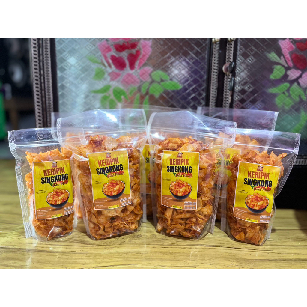 

kripik singkong pedas gulmer