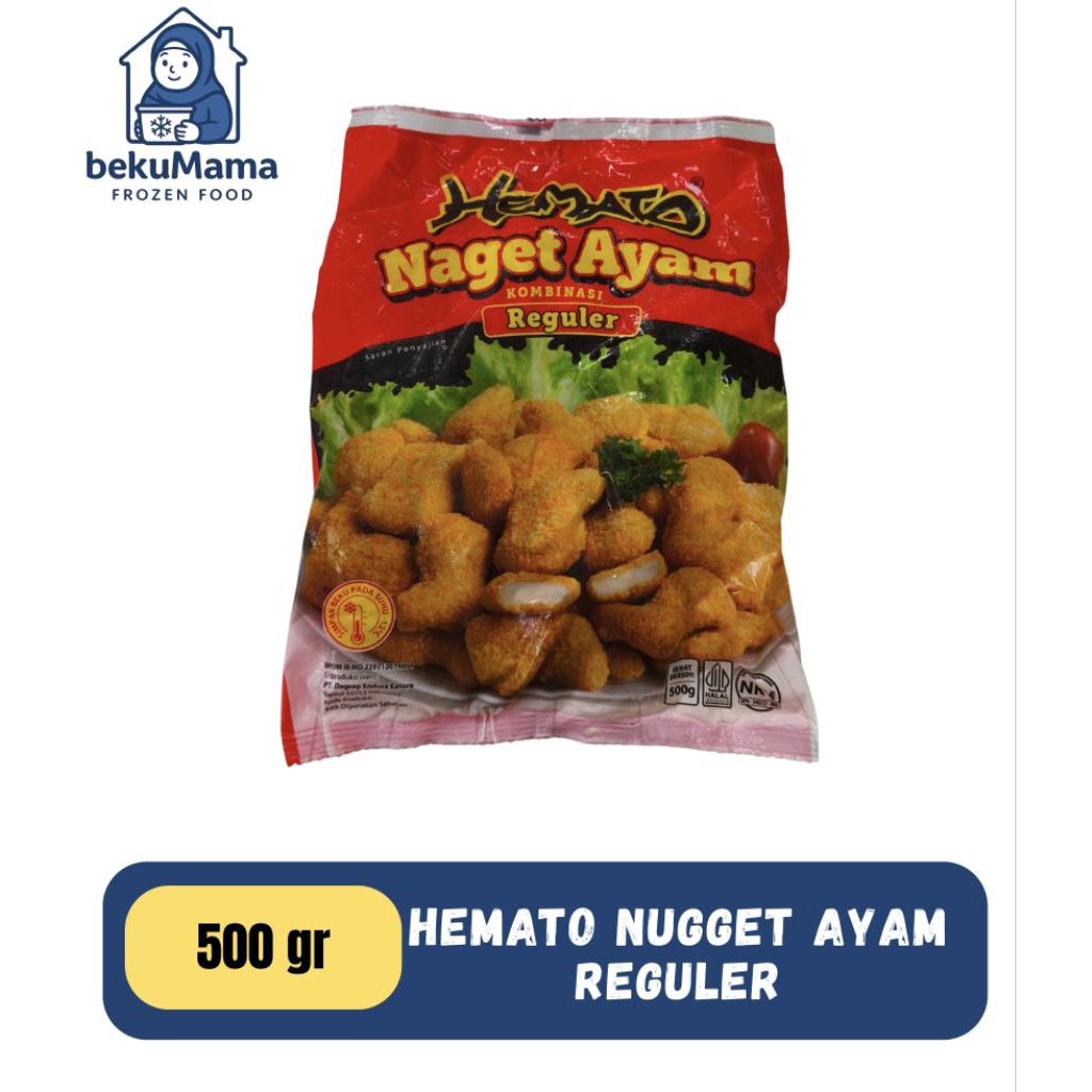 

Hemato Nugget Ayam Regular 500 gr