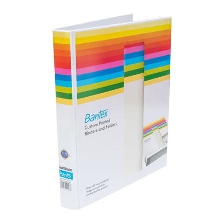 

Bantex Insert Ring Binder 2 Ring 20mm A4 White 8512 07