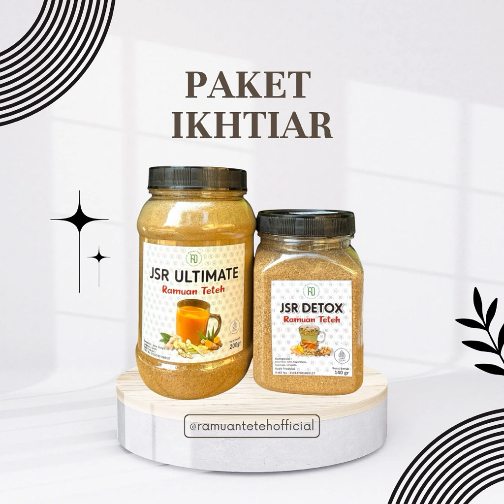 

Paket Ikhtiar Ramuan Teteh