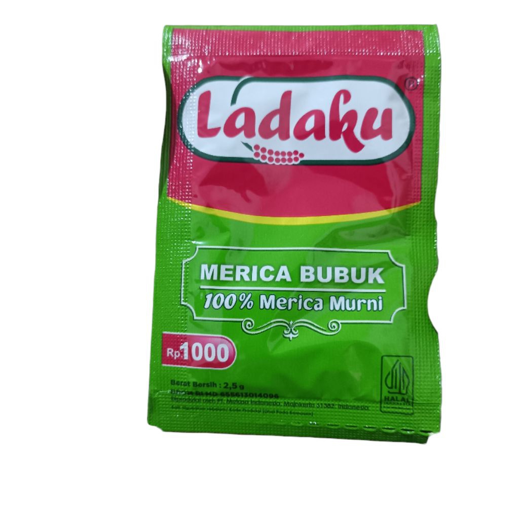 

Ladaku Merica Bubuk Lada 2,5gr Lada Bubuk Sachet