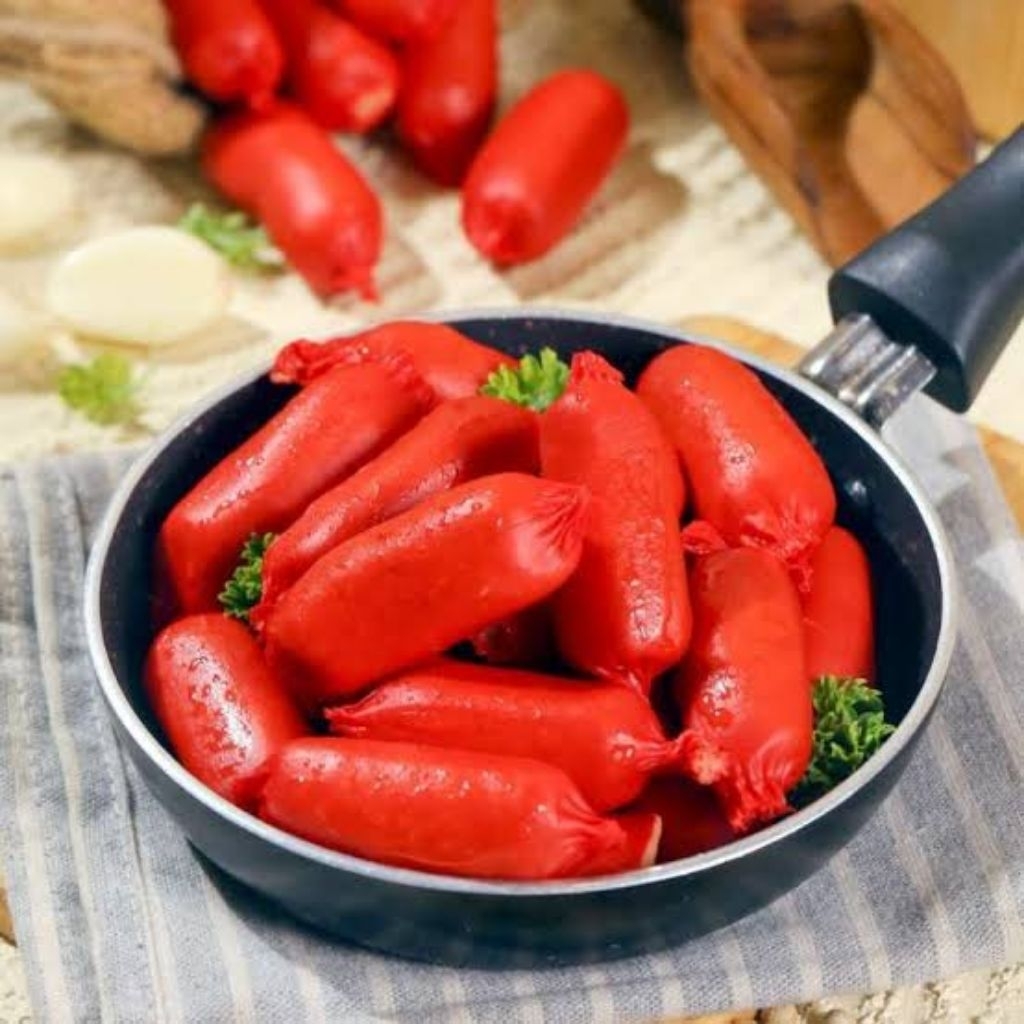 

SOSIS COCKTAIL MERAH /SOSIS SAPI BAKAR COCKTAIL TERMURAH