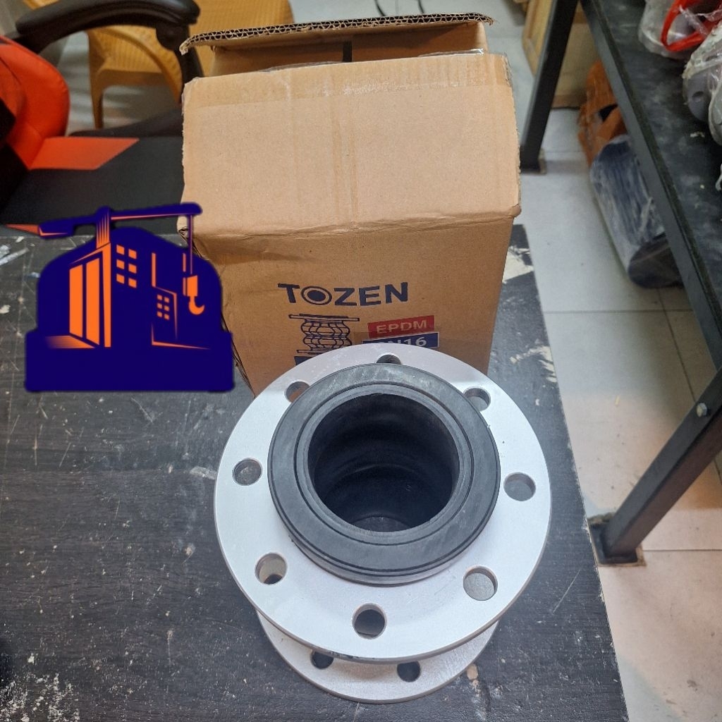 Flexible Joint Rubber TozenOneflex PN16 2-1/2" Inch / Tozen DN65