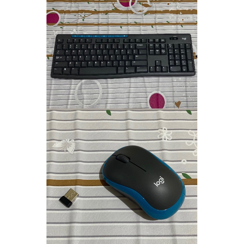 PRELOVED KEYBOARD DAN MOUSE LOGITECH MK275