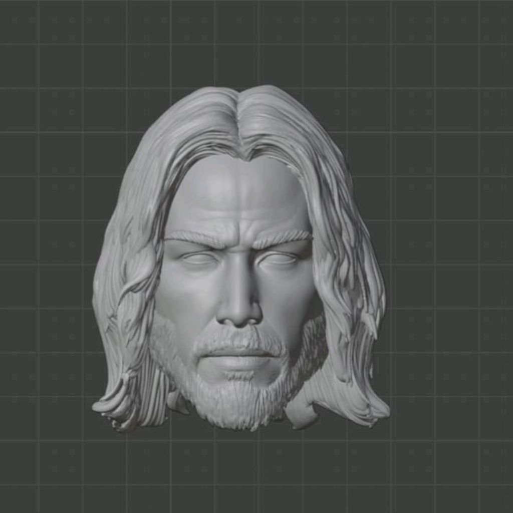 Headsculpt Head HS John Wick Cosmic Mythic Legions Mezco Mcfarlane Adam Muff Toys Notaman Shf NWToys