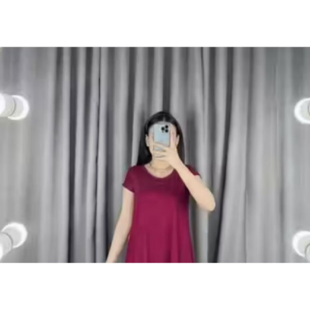 Dress Mola 957 || Swing Dress || Dress wanita BabyDoll || Dress Wanita Jumbo || Untuk pakaian wanita