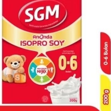 SGM ISOPRO Soya 0-6 bulan 200 gram