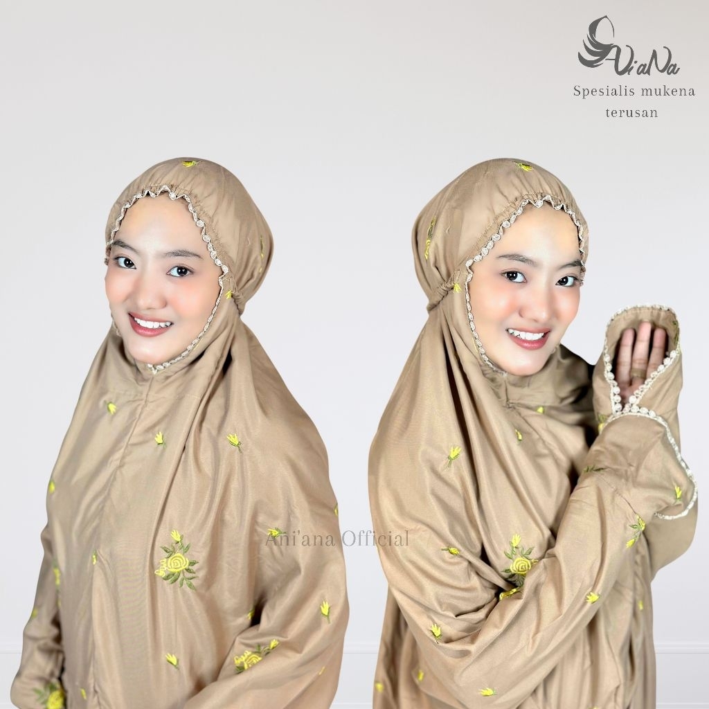 Ani'Ana Official - Mukena Ani'Ana Murah Mukena Terusan Mukena Bordir Mukena Polino Mukena Terusan