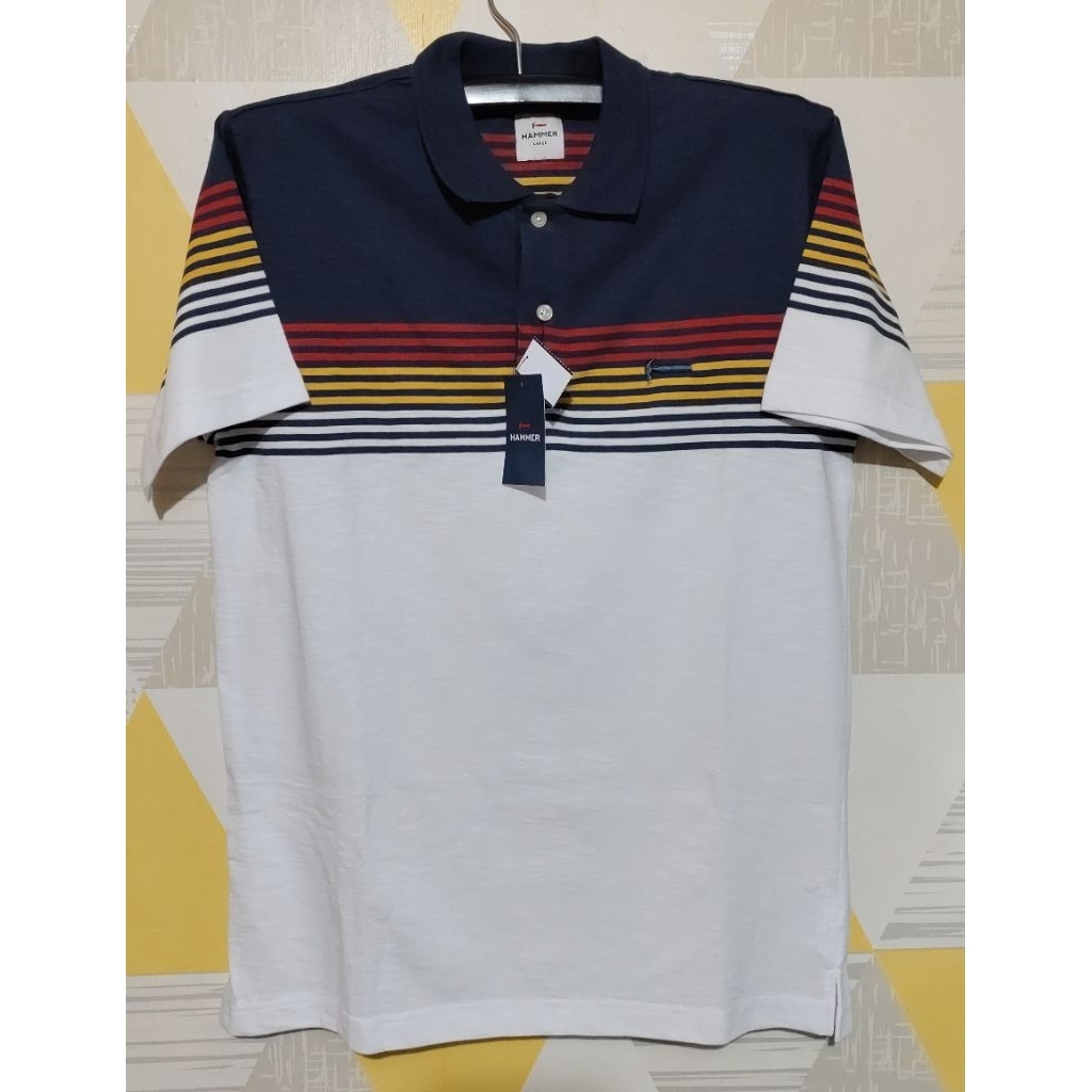 Kaos Polo/kerah pria HAMMER original size M, L, XL