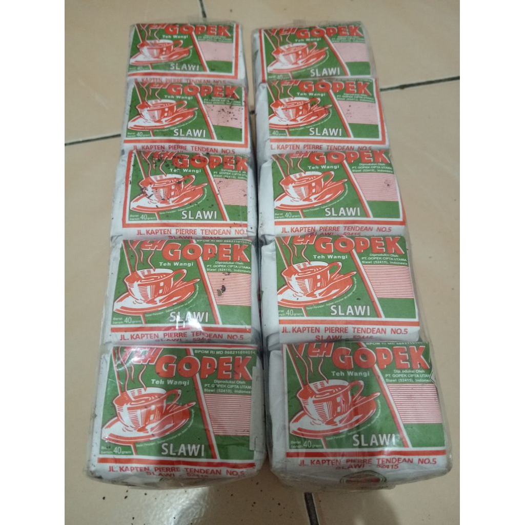 

teh tubruk gopek wangi melati