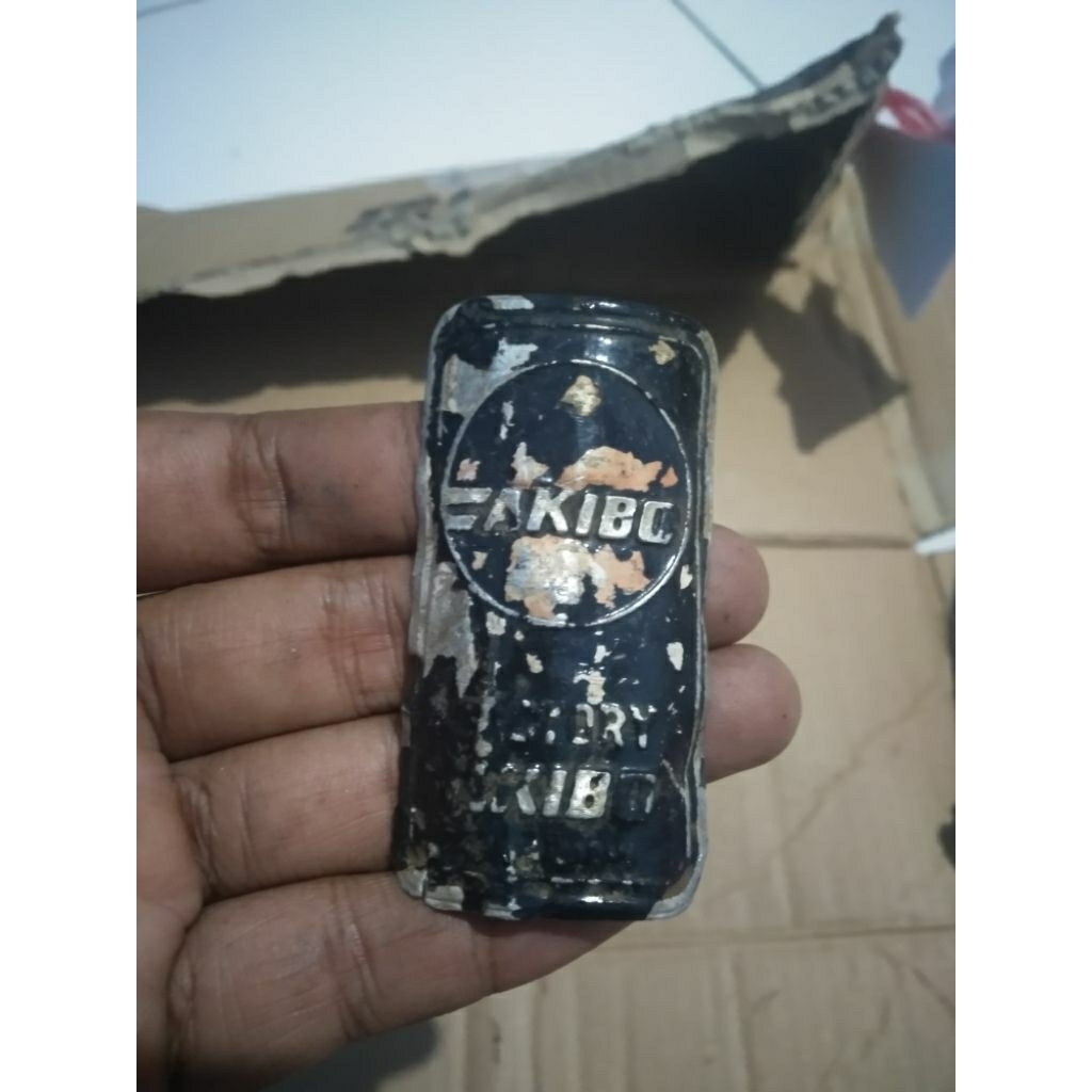 Emblem sepeda jadul AKIBO FACTORY OSAKA JAPAN real picture