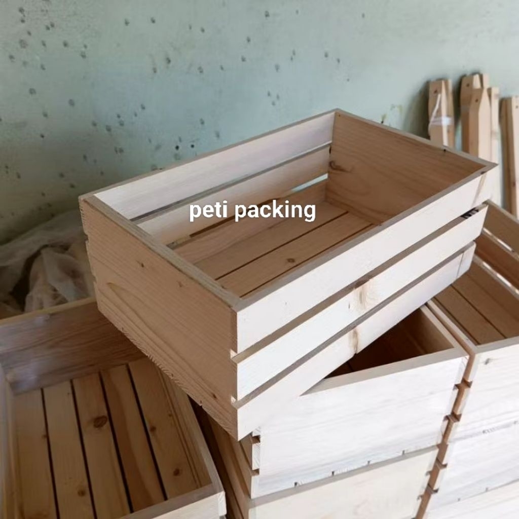 Box Peti Kayu / Peti kemas Packaging universal
