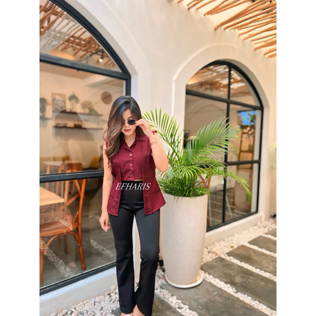 Mecca Vest Outer Rompi Style Wanita Kekinian