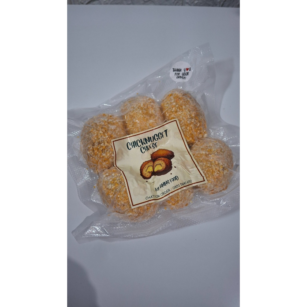 

ANNSFOOD - ChickNugget Cheese | Isi 6 Pcs