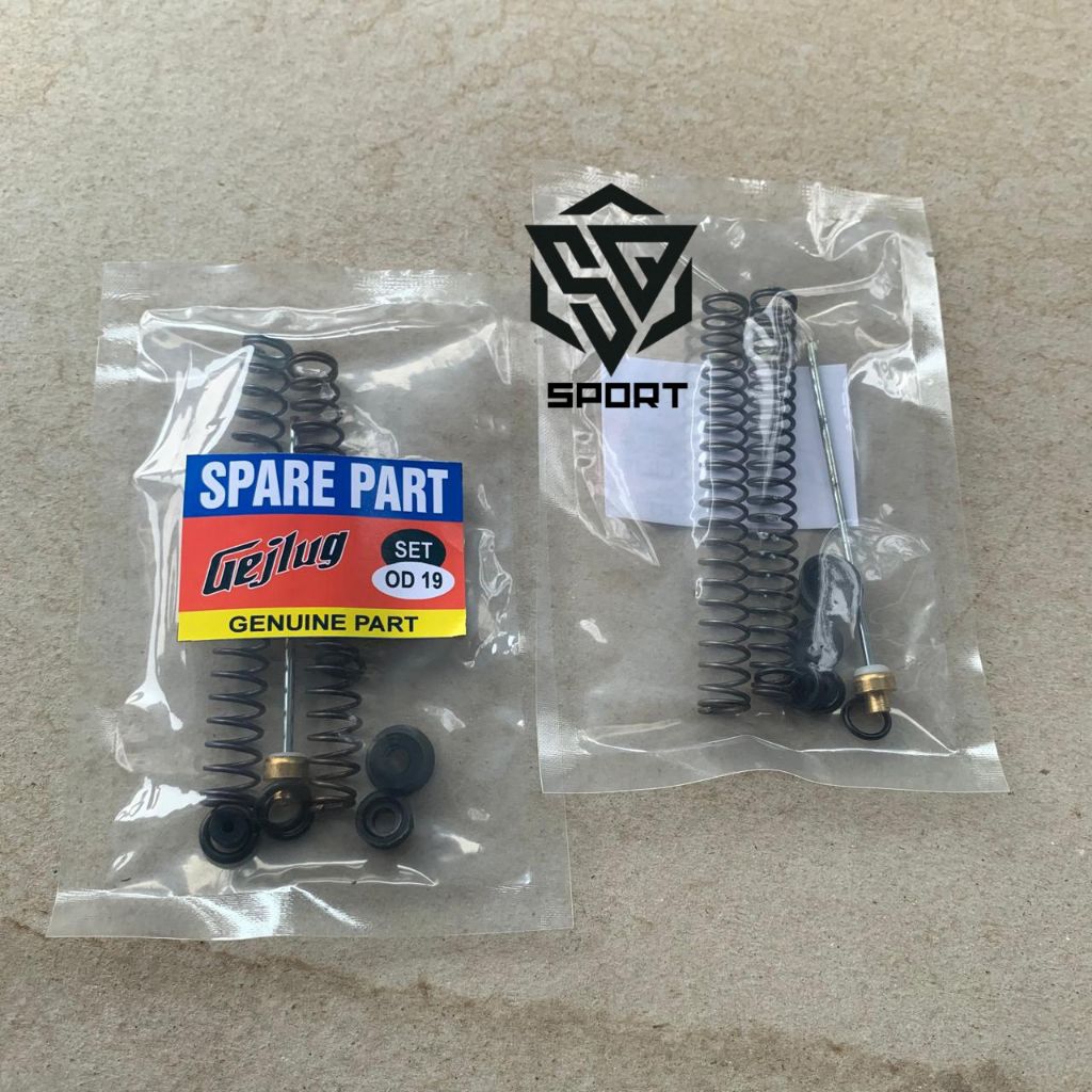 sparepart pompa angin set od 19 / per valve pompa 1 set od 19 / sparepart pompa angin od 19