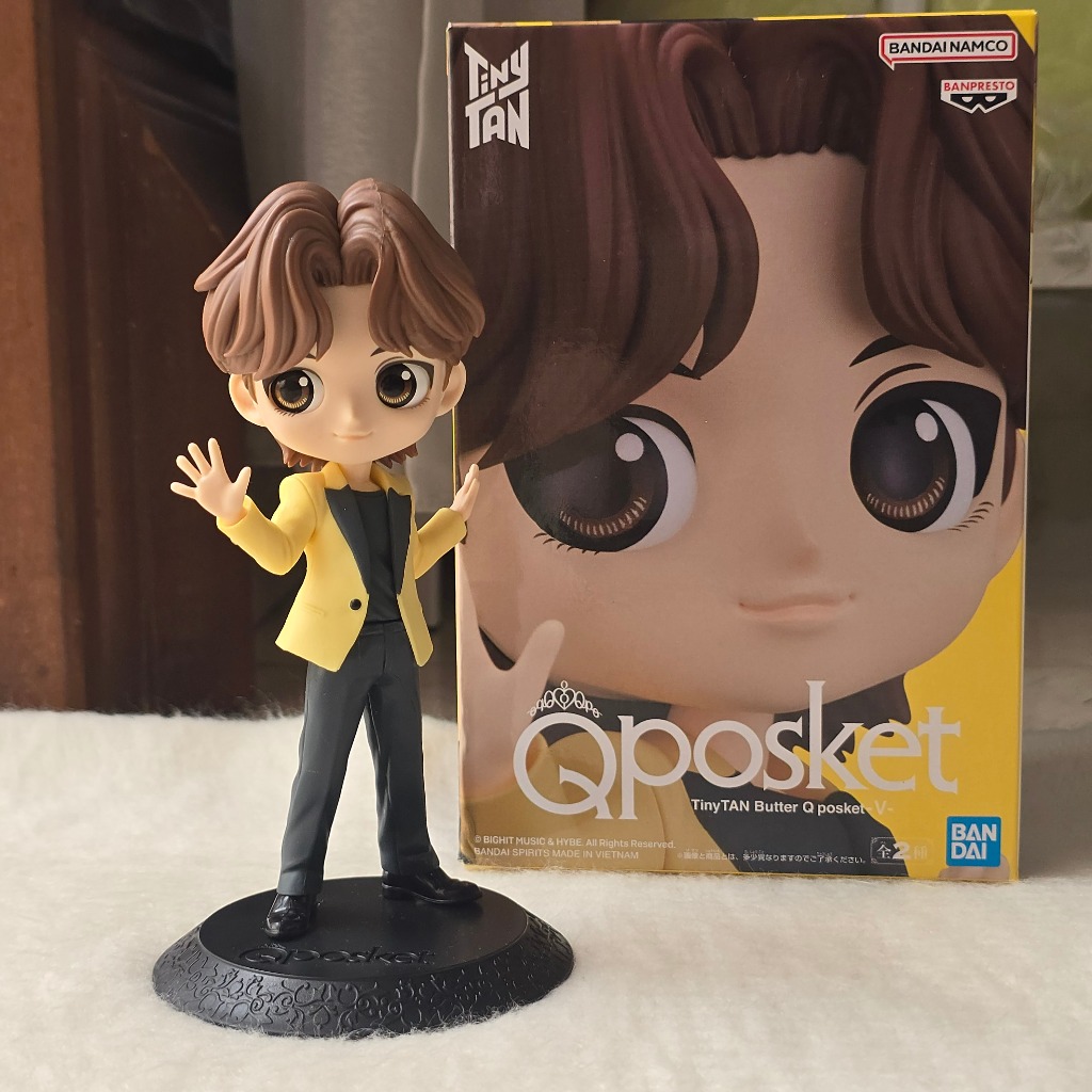 Figure Q Posket QPosket V Taehyung Butter Ver A BTS Unsealed BIB
