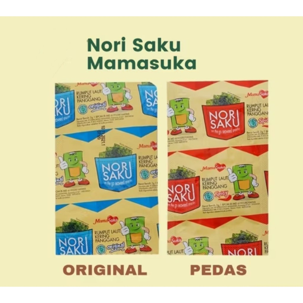 

Nori Saku Mamasuka 2gram x 20sachet