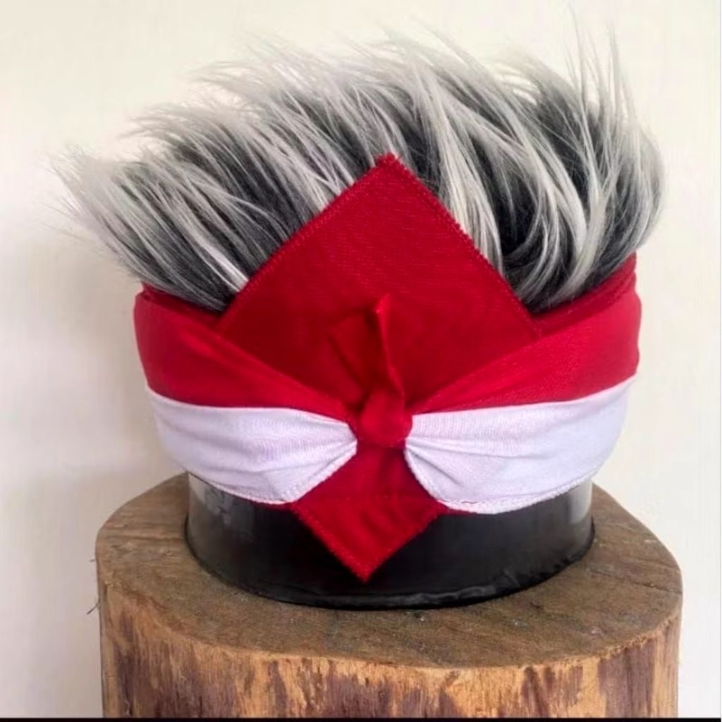 Iket Udeng Bulu Merah Putih | Udeng Merah Putih | Iket Udeng Bulu Premium