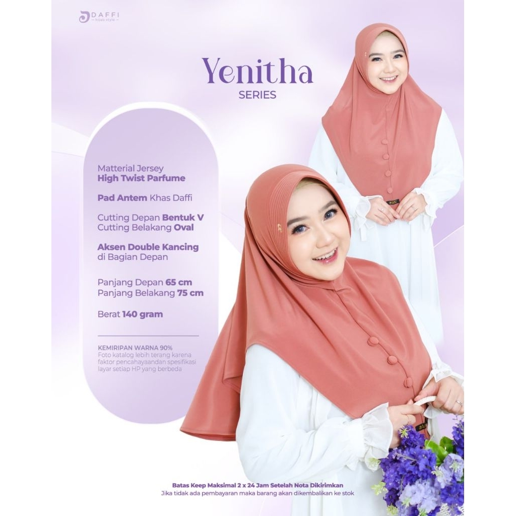 Hijab Instant Yenitha by Daffi Hijab
